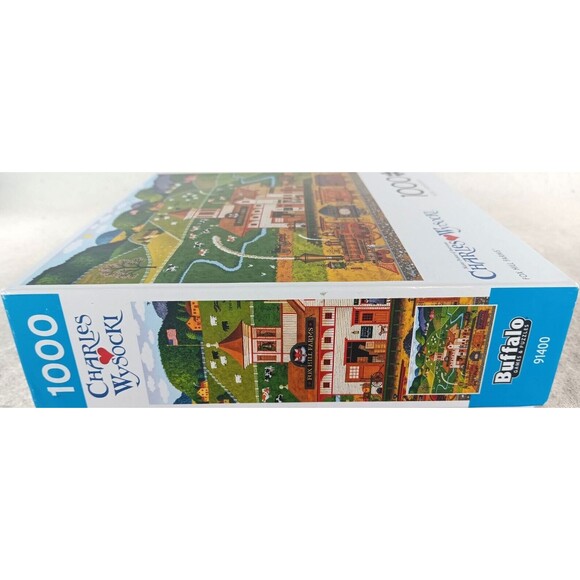 Fox Hill Farms 1000 Piece Jigsaw Puzzle with Poster by Buffalo Games - Picture 2 of 4